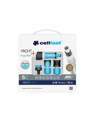 CELLFAST - SPROEISET YACHT MINI - 3/8" - 15 m