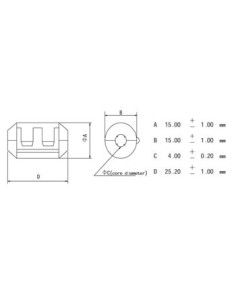 FILTER FÜR KABEL Ø4.0mm