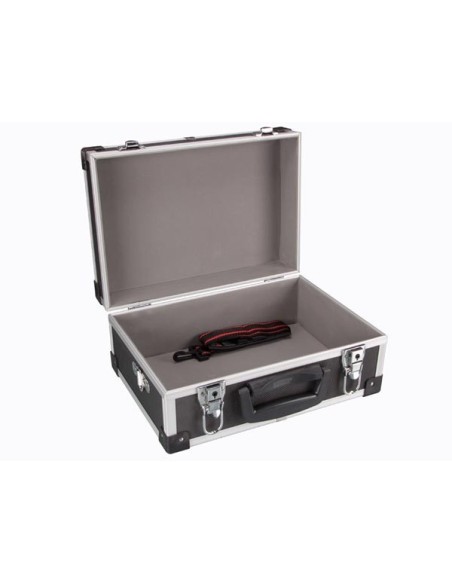 VALISE À OUTILS EN ALUMINIUM - 320 x 230 x 155 mm - NOIR