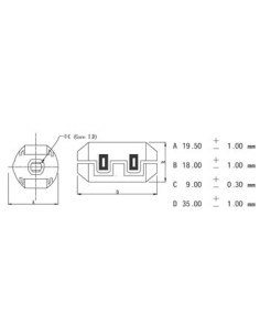 CLAMP FILTER FOR CABLES Ø9.0mm