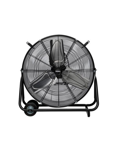 FLOOR FAN - DRUM - METAL - Ø 60 cm - BLACK