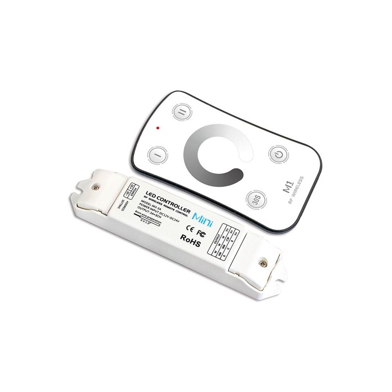SINGLE CHANNEL LED DIMMER - WITH RF REMOTE CONTROLLER