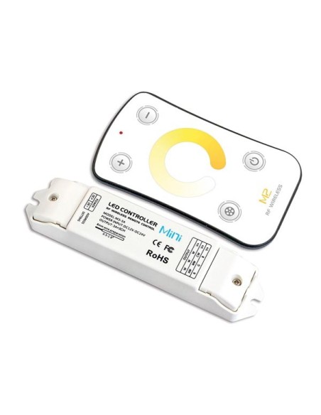 KLEURTEMPERATUUR LED-DIMMER - MET RF-AFSTANDSBEDIENING