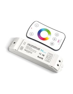 CONTRÔLEUR LED RGBW - AVEC TÉLÉCOMMANDE RF