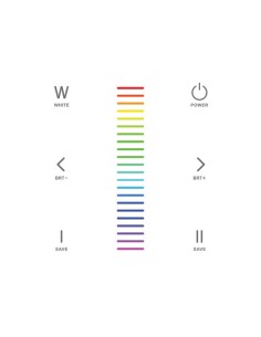 MEHRZONEN-SYSTEM - RGBW-LED TOUCHPANEL DIMMER - DMX / RF 2