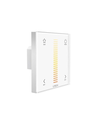 Colour temperature LED dimmer with touch panel