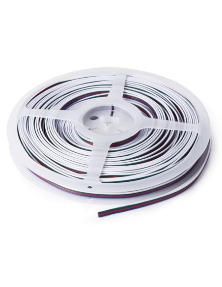 4-CONDUCTOR RGB WIRE FOR LED STRIPS (25 m) 4 x 0.33 mm²