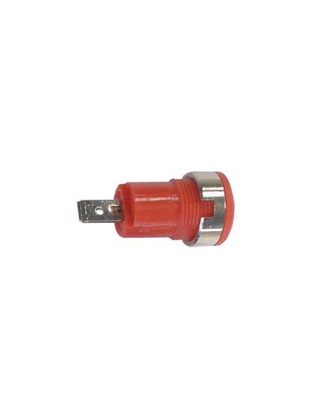 IEC1010 BINDING POST, FASTON - RED