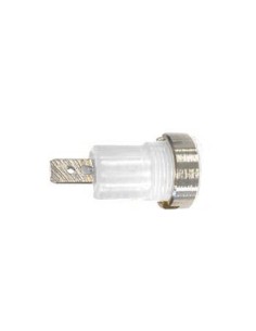 DOUILLE DE SECURITE "FAST ON" SELON IEC1010 - BLANC