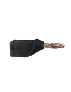 FICHE BANANE EMPILABLE 4mm - NOIR