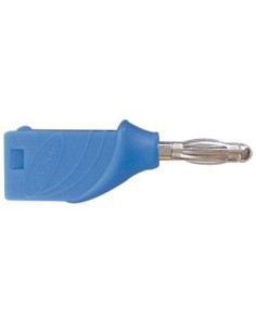 BANANENSTECKER 4mm STECKBAR - BLAU