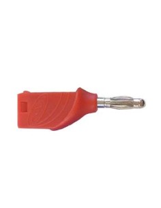BANANENSTECKER 4mm STECKBAR - ROT