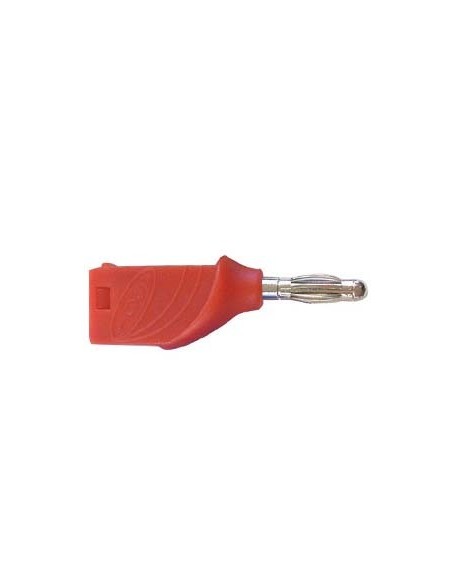 BANANENSTECKER 4mm STECKBAR - ROT
