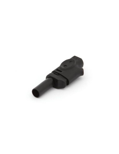 IEC1010 BANANA PLUG 4mm STACKABLE - BLACK