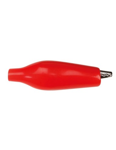 PINZA COCODRILO AISLADA 27mm - ROJA