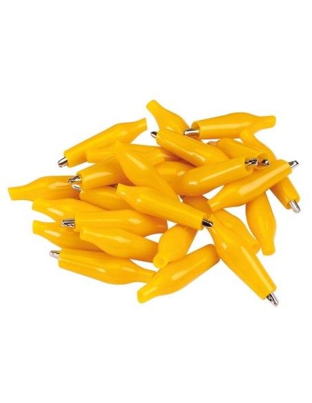 PINCE DE DERIVATION A GAINE ISOLANTE 27mm - YELLOW