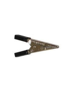 ALLIGATOR CLIP NO BOOT 50mm - BLACK