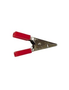 ALLIGATOR CLIP NO BOOT 50mm - RED