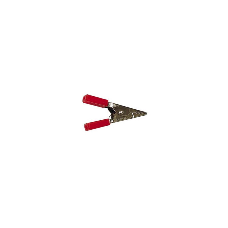 ALLIGATOR CLIP NO BOOT 50mm - RED