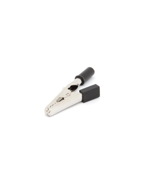 ALLIGATOR CLIP 55mm WITH SCREW - BLACK