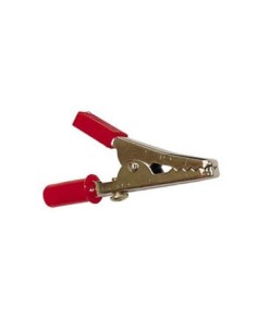 UNISOLIERTE ABGREIFKLEMME MIT SCHRAUBANSCHLUSS 55 mm - ROT