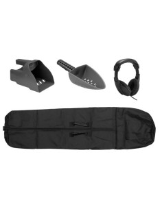 SET MET ACCESSOIRES VOOR METAALDETECTOR