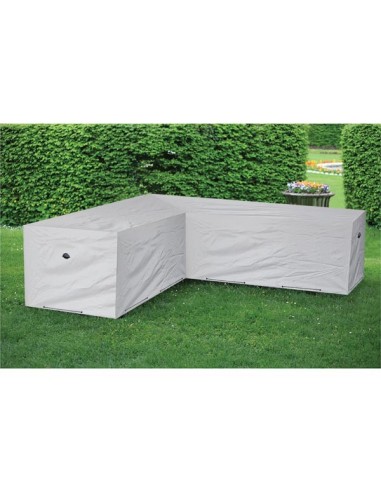 Outdoor cover for L-shaped lounge set - 215 cm