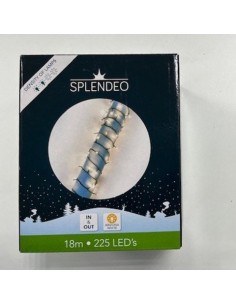Medium density lightchain - 225 LED - blanc chaud - câble...