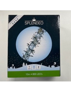 Extreme density lightchain - 800 lamps - white LED -...