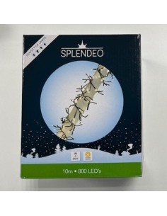 Extreme density lightchain - 800 lamps - warm white LED -...