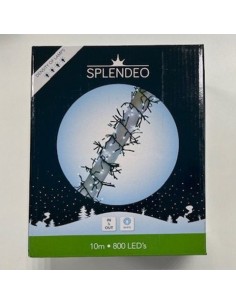Extreme density lightchain - 800 lamps - white LED -...
