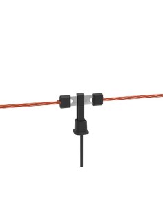 TitanNet 90 cm, single prong, black posts, vertical...