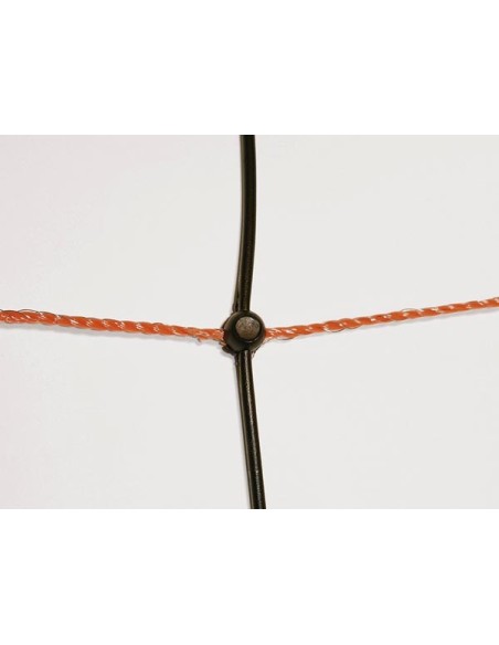 TitanNet 90 cm, single prong, black posts, vertical struts, 50M
