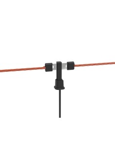 TitanNet 108 cm, single prong, black posts, vertical... 2