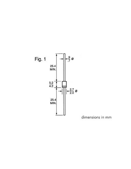 DIODE 1A - 1000V