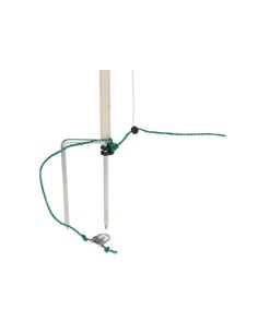 Reservepaal 108 cm wit Dubbele pen 2