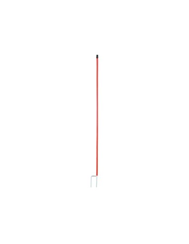 Piquet de rechange OviNet 90cm, double pointe, rouge