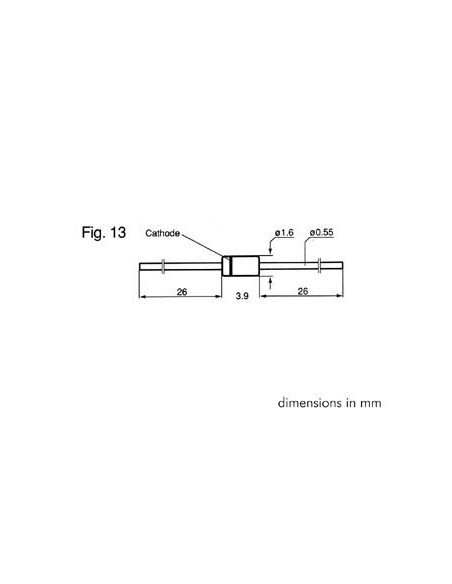 DIODE 150mA - 100V - KLEIN SIGNAAL