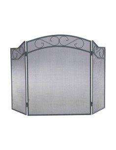 Kaminschutzgitter grandeur schwarz 130.3x81.4cm