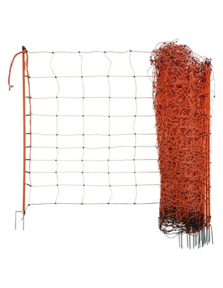 Ovi Net oranje 108 cm, dubbele pen, 50 m