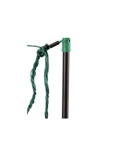 OviNet 90 cm, double prong, green, black posts, electrif. 2