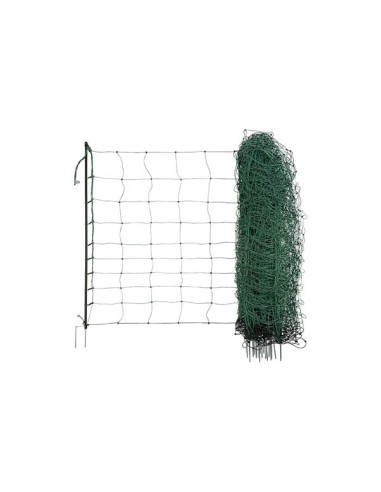 Reservepaal zwart PremiumLine +TITAN net,108cm enkele pen