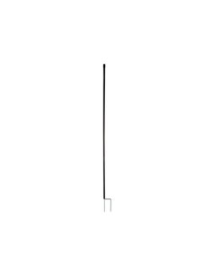Spare post, double prong, 108 cm, black, for Titan 27214
