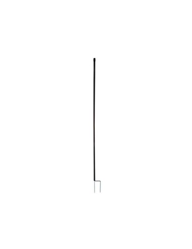 Piquet de rechange 108cm, double pointe, noir