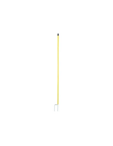 Piquet de rechange jaune 90 cm double pointe