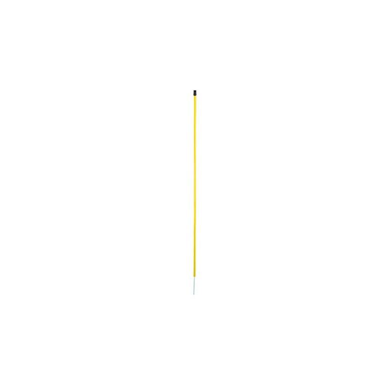 Spare post, single prong, 108 cm, yellow, for sheep net