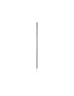 Reservepaal 65 cm enkele pen voor konijnennet zwart
