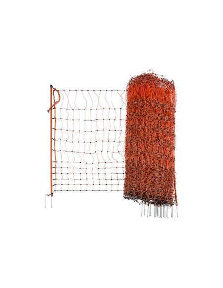 Poultry Netting 50 m., 106 cm Double Prong, orange