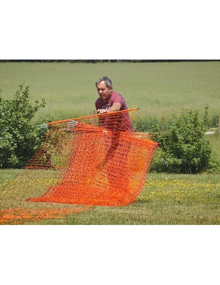 Poultry Netting 50 m., 106 cm Double Prong, orange