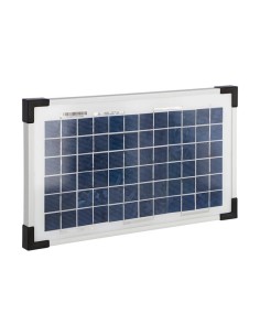 solar panel 8W incl. holder for units with solar socket